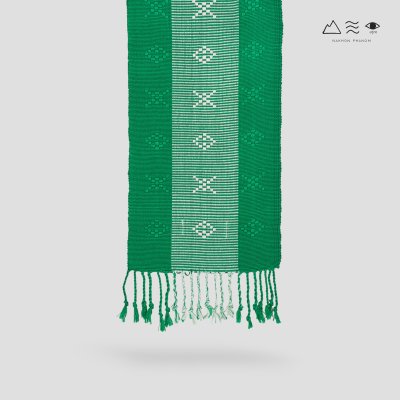 ผ้าสไบทอมือ ลายยกดอก - 007