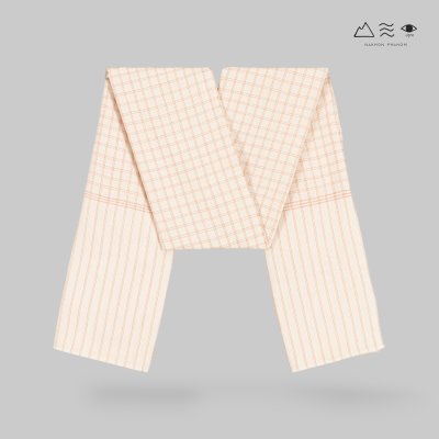 ผ้าขาวม้า ผ้าฝ้ายทอมือ ย้อมสีธรรมชาติ - 006