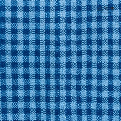 ผ้าพันคอฝ้ายทอมือย้อมคราม 018 ครามตาราง-เล็ก