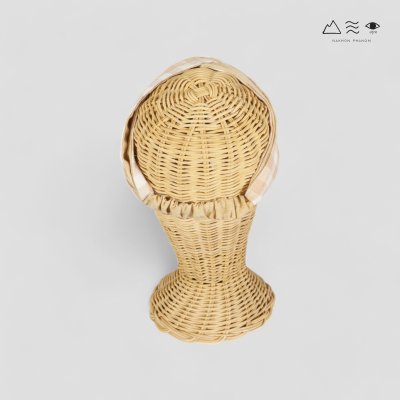 ผ้าคาดผมแบบไขว้ทอมือ ย้อมสีธรรมชาติ