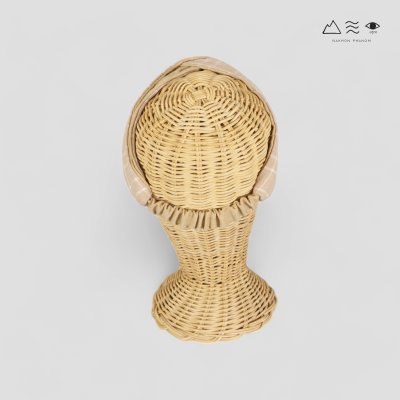 ผ้าคาดผมแบบไขว้ทอมือ ย้อมสีธรรมชาติ 001