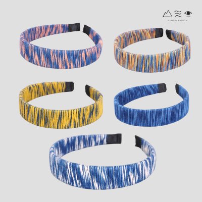 ที่คาดผมฝ้ายย้อมสีธรรมชาติ ที่คาดผมฝ้ายย้อมสีธรรมชาติ