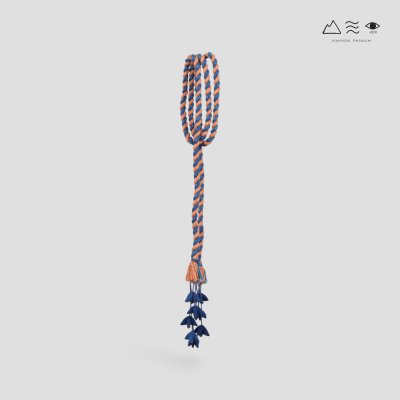 เชือกฝ้ายผูกซิ่นย้อมสีธรรมชาติ