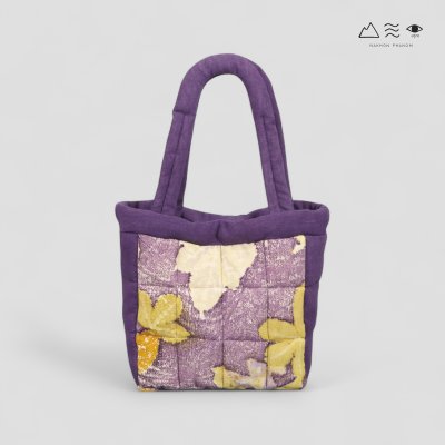 ECO กระเป๋า TOTE บุนุ่ม เล็ก สี Logwood
