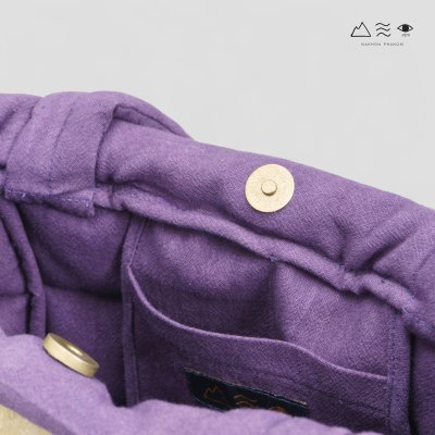 ECO กระเป๋า TOTE บุนุ่ม เล็ก สี Logwood