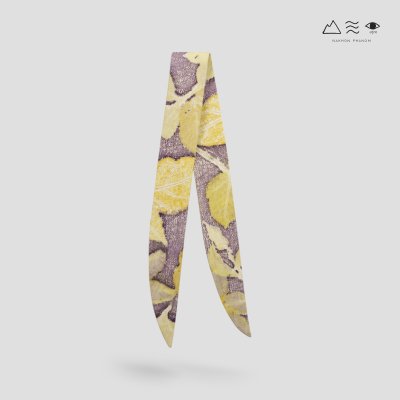 ECO ผ้าพันคอ-โพกผม สี Logwood