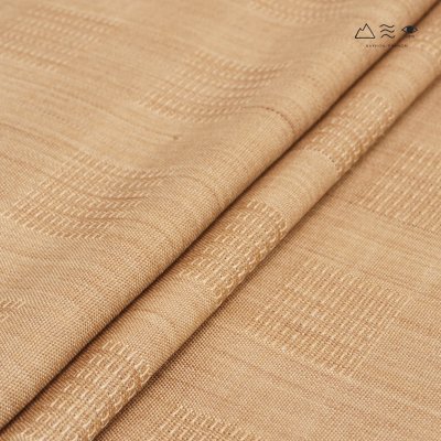 ผ้าพันคอฝ้ายทอมือย้อมสีธรรมชาติ 007 สีล้วน-02