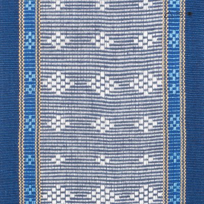 ผ้าสไบทอมือ ลายยกดอก - 001