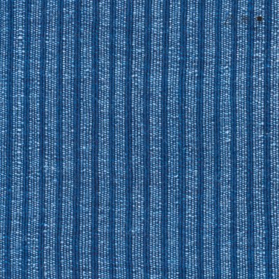 กางเกงเชือกรูดเอวขายาว ผ้าคราม ลายลูกฟูก