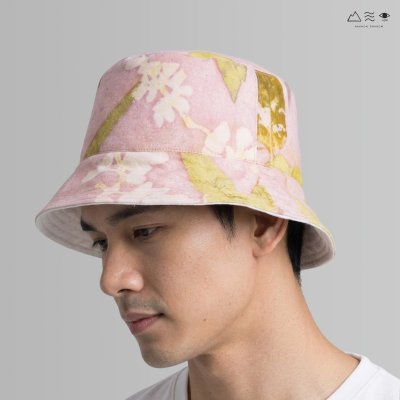 ECO หมวกบักเก็ต สีรังครั่ง