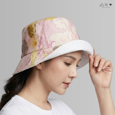 ECO หมวกบักเก็ต สีรังครั่ง