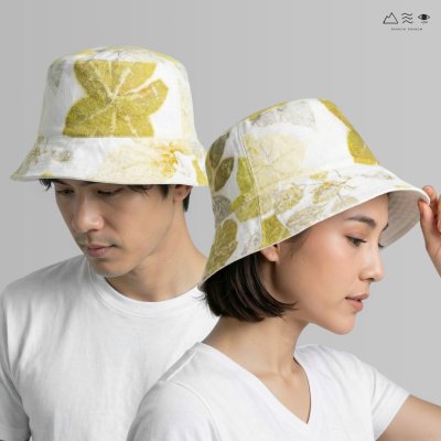 ECO หมวกบักเก็ต สีใยฝ้าย