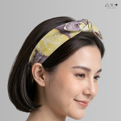 ECO ผ้าโพกผม สี Logwood