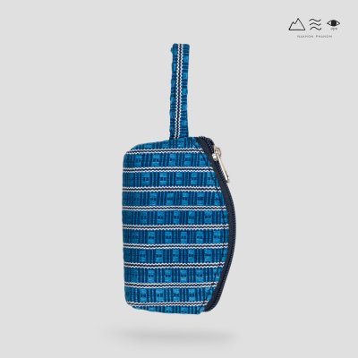 กระเป๋าเหรียญ ผ้ายกลายตีนซิ่น - 001