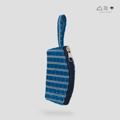 กระเป๋าเหรียญ ผ้ายกลายตีนซิ่น - 001