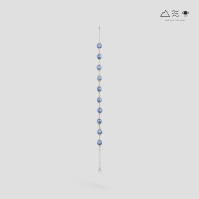 สร้อยคอระย้า ลูกปัดฝ้ายย้อมสีธรรมชาติ - สั้น สร้อยคอระย้า ลูกปัดฝ้ายย้อมสีธรรมชาติ - สั้น