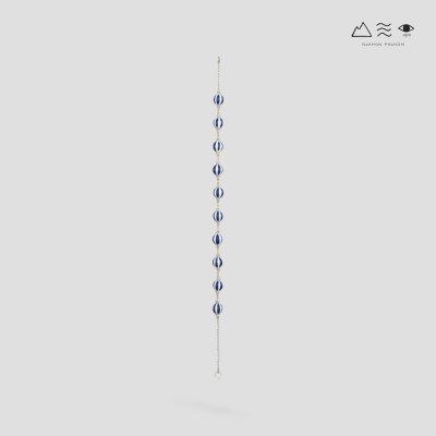 สร้อยคอระย้า ลูกปัดฝ้ายย้อมสีธรรมชาติ - สั้น สร้อยคอระย้า ลูกปัดฝ้ายย้อมสีธรรมชาติ - สั้น