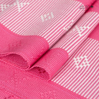 ผ้าสไบทอมือ ลายยกดอก - 009