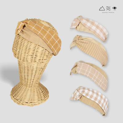 ผ้าคาดผมแบบไขว้ทอมือ ย้อมสีธรรมชาติ ผ้าคาดผมแบบไขว้ทอมือ ย้อมสีธรรมชาติ