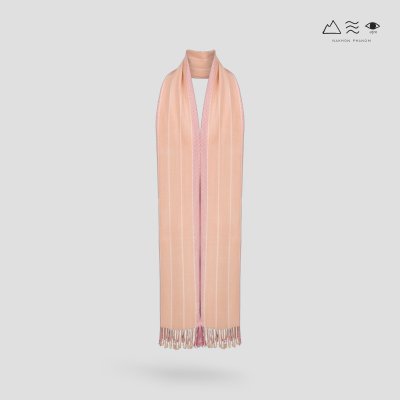 ผ้าพันคอฝ้ายทอมือย้อมสีธรรมชาติ 008 ลายทาง-03