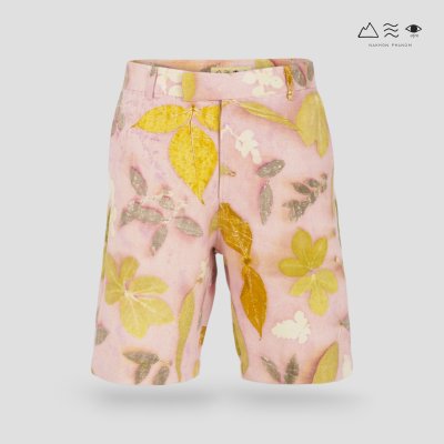 ECO กางเกงชิโนขาสั้น สีรังครั่ง