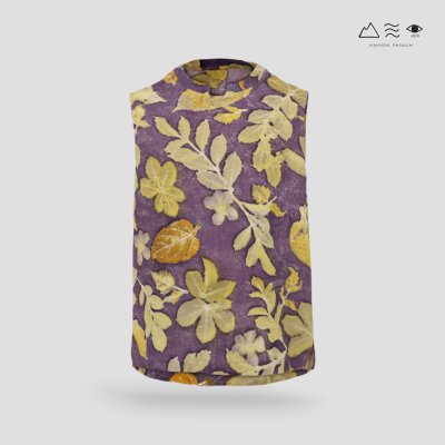 ECO เสื้อแขนกุด ช สี Logwood