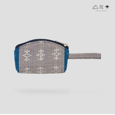 กระเป๋าเหรียญ ผ้ายกลายตีนซิ่น - 002