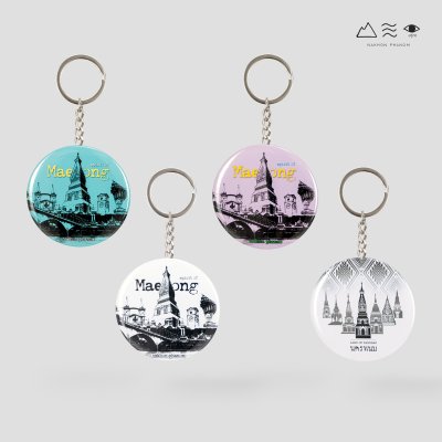 พวงกุญแจกลม เปิดขวด A