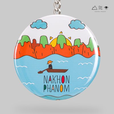 พวงกุญแจกลม เปิดขวด C