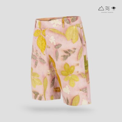 ECO กางเกงชิโนขาสั้น สีรังครั่ง