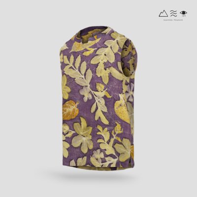 ECO เสื้อแขนกุด ช สี Logwood