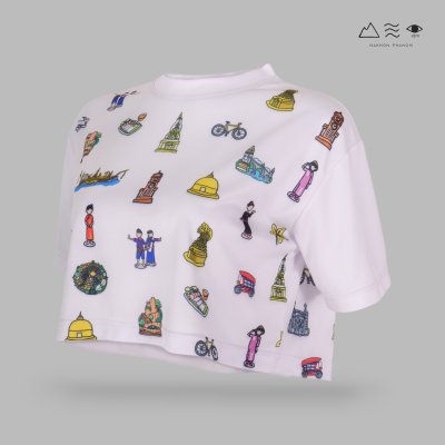 เสื้อครอป Oversized นครพนม Soft Power - ญ