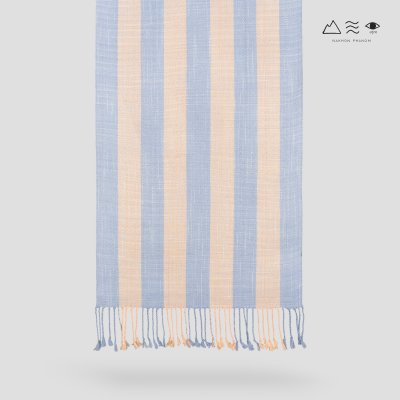 ผ้าพันคอฝ้ายทอมือย้อมสีธรรมชาติ 016 ลายทาง-07