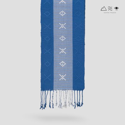 ผ้าสไบทอมือ ลายยกดอก - 010