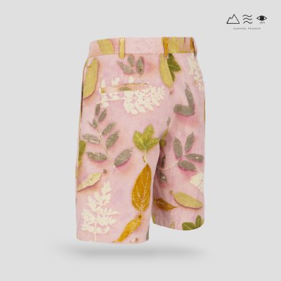 ECO กางเกงชิโนขาสั้น สีรังครั่ง