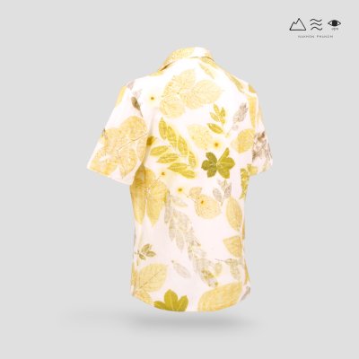 ECO เสื้อฮาวาย ช สีใยฝ้าย