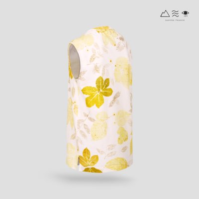 ECO เสื้อแขนกุด ช สีใยฝ้าย