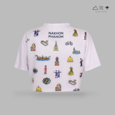 เสื้อครอป Oversized นครพนม Soft Power - ญ