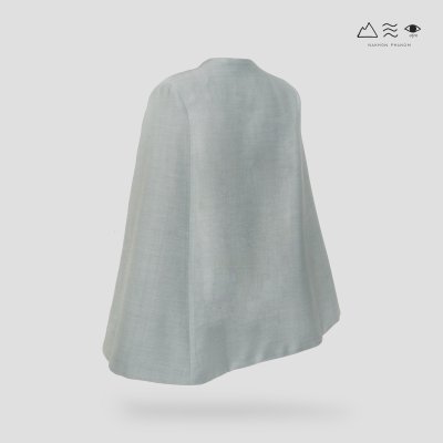 EPO เสื้อเบลเซอร์เคป ญ เทา