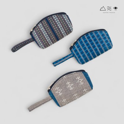 กระเป๋าเหรียญ ผ้ายกลายตีนซิ่น - 002