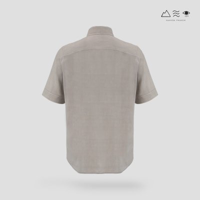 EPO เสื้อเชิ้ตแขนสั้น คอปก ช เทา EPO เสื้อเชิ้ตแขนสั้น คอปก ช เทา