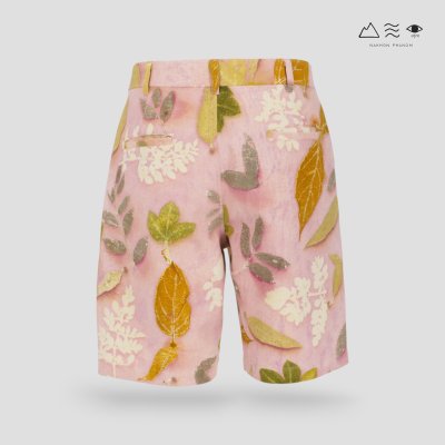 ECO กางเกงชิโนขาสั้น สีรังครั่ง
