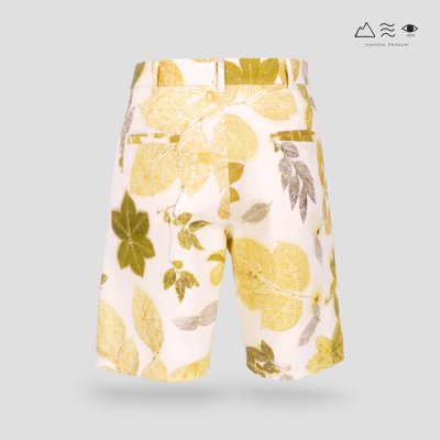 ECO กางเกงชิโนขาสั้น สีใยฝ้าย