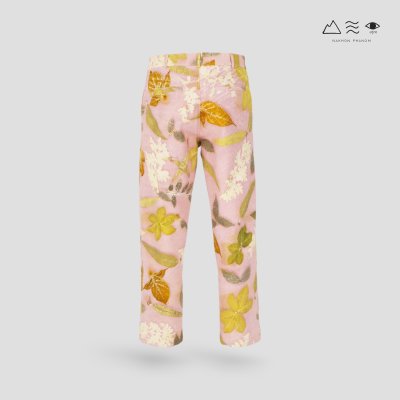 ECO กางเกงชิโน ขายาว สีรังครั่ง