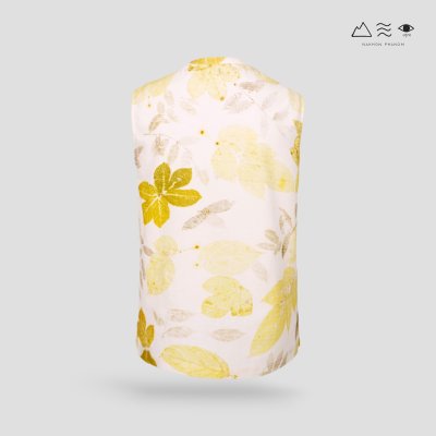 ECO เสื้อแขนกุด ช สีใยฝ้าย