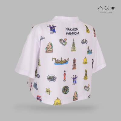 เสื้อครอป Oversized นครพนม Soft Power - ญ