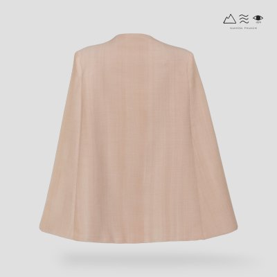 EPO เสื้อเบลเซอร์เคป ญ เปลือกไม้