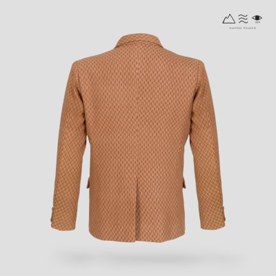 สูท ช ผ้าทอมือลายราชวัตร เปลือกไม้