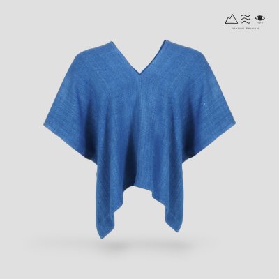 KHID เสื้อกะเหรี่ยงผ้าคราม ลายยกขิด