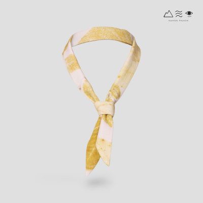 ECO ผ้าพันคอ สีใยฝ้าย